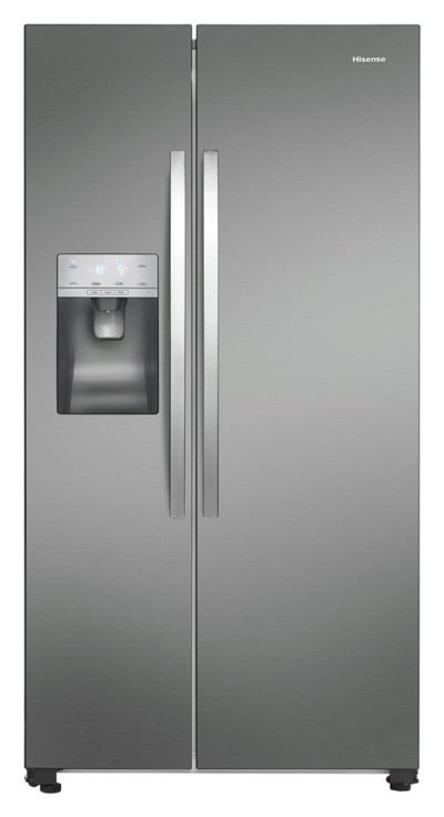 Hisense - RS696N4II1 - Fridge Freezer - Stainless Steel
